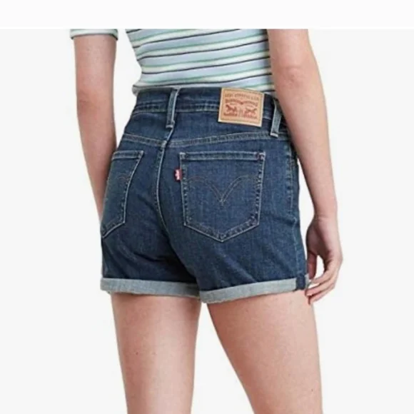 Levi's Cuffed Jean Short Size 32 - Picture 3 of 12